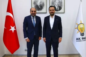 İstanbul 2 Nolu Barosu Başkanı Rıza Saka AKP İl Başkanlığını Ziyaret Etti